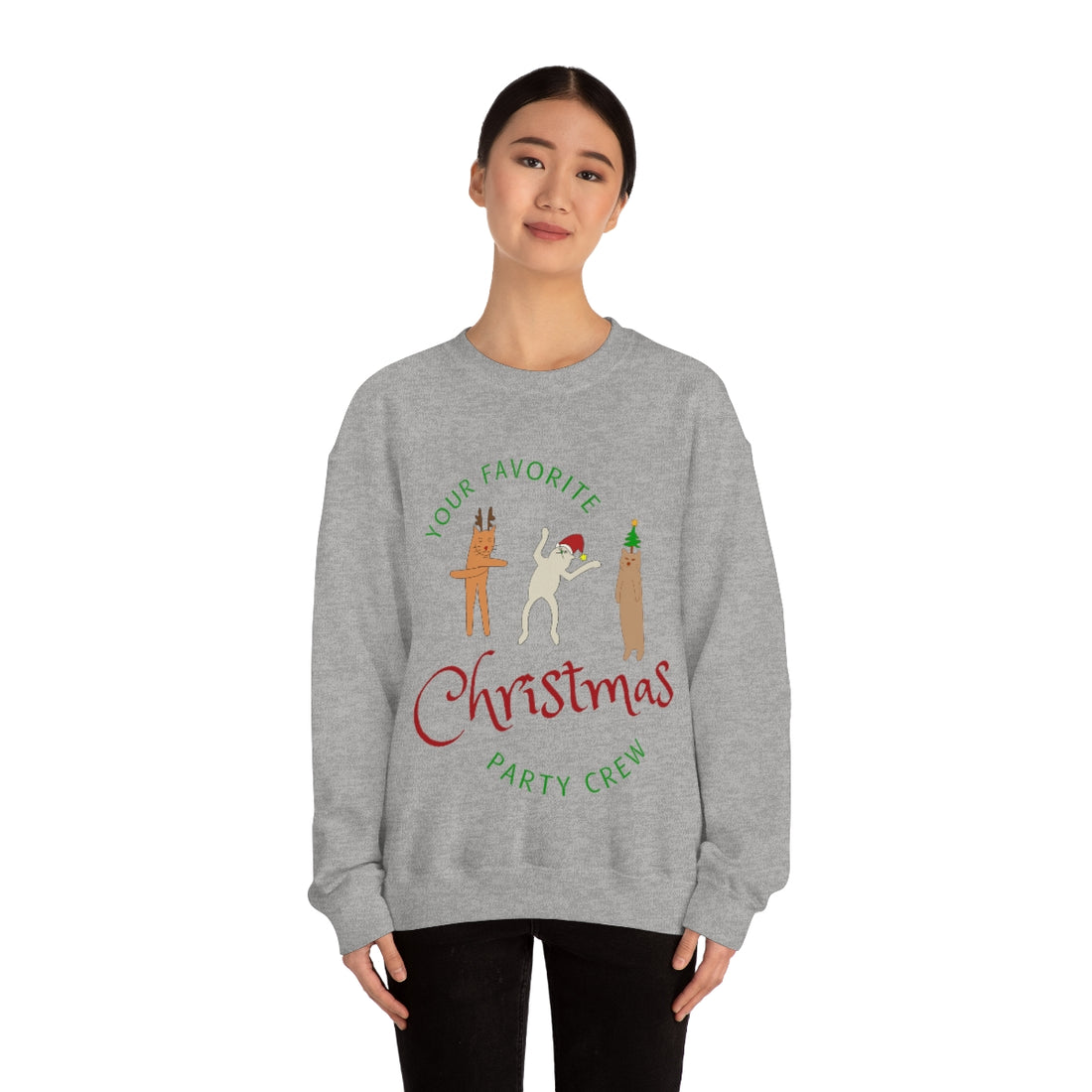 Party Crew Christmas Sweatshirt