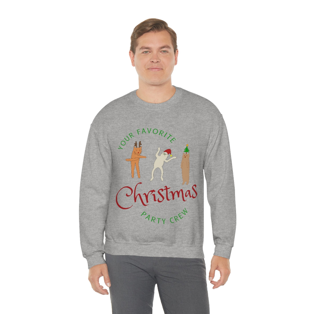 Party Crew Christmas Sweatshirt