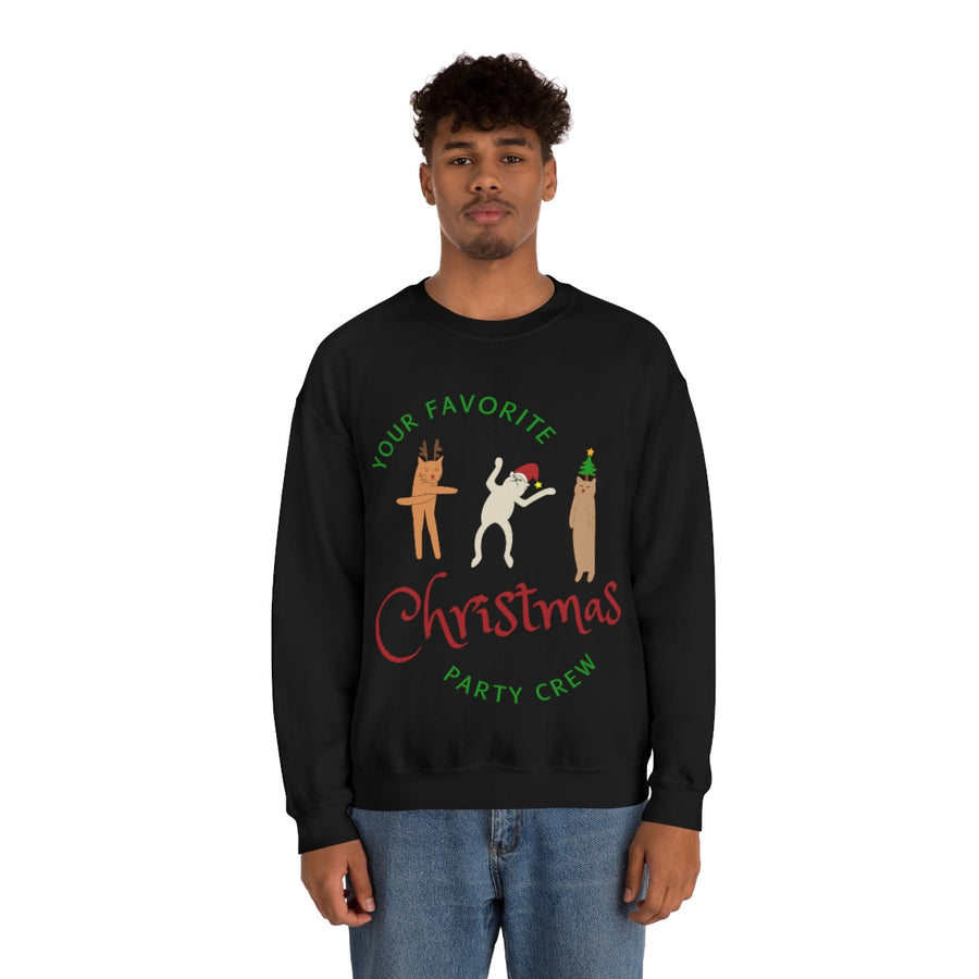 Party Crew Christmas Sweatshirt