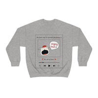 Singing Loud Christmas Sweatshirt