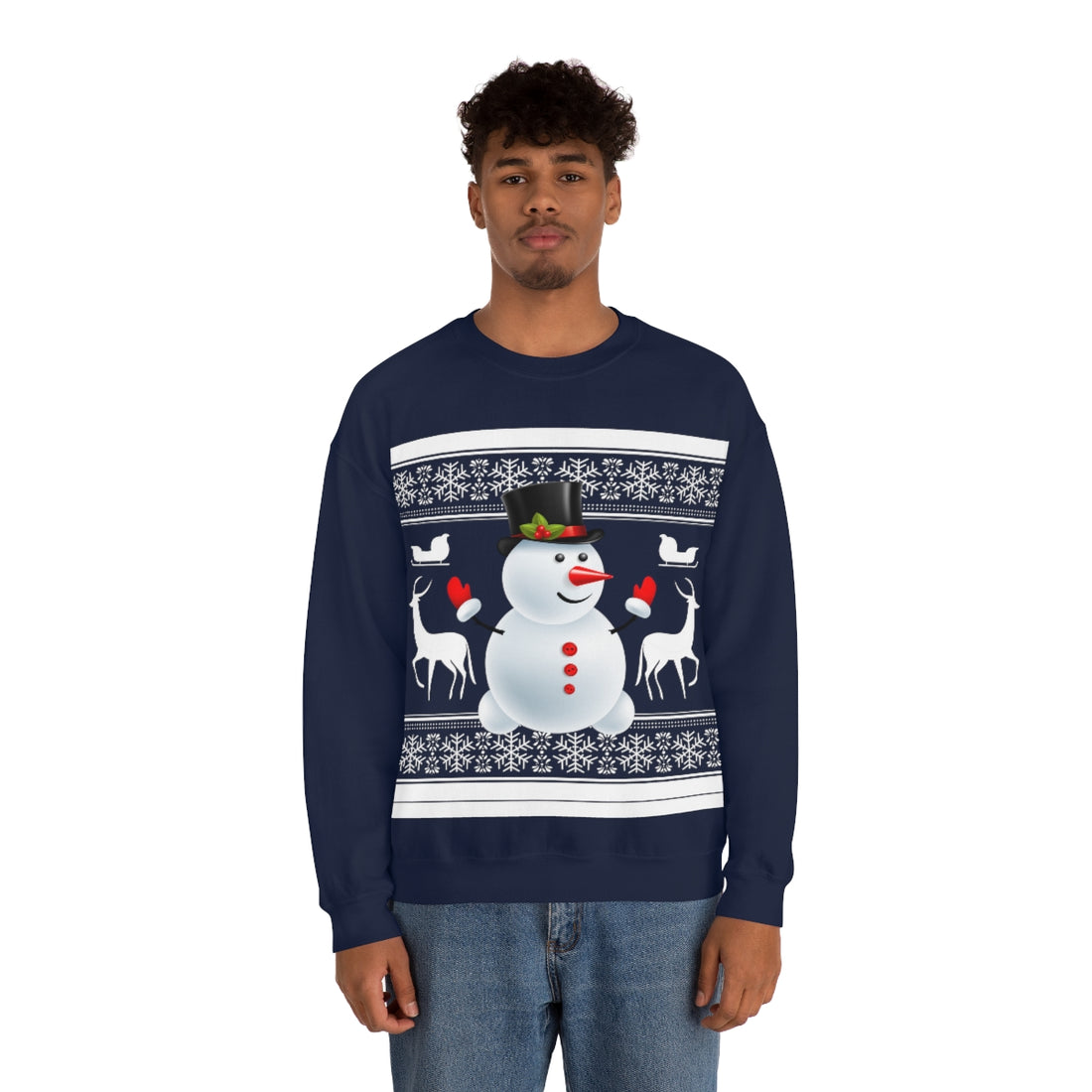 Snowman Sweatshirt - I