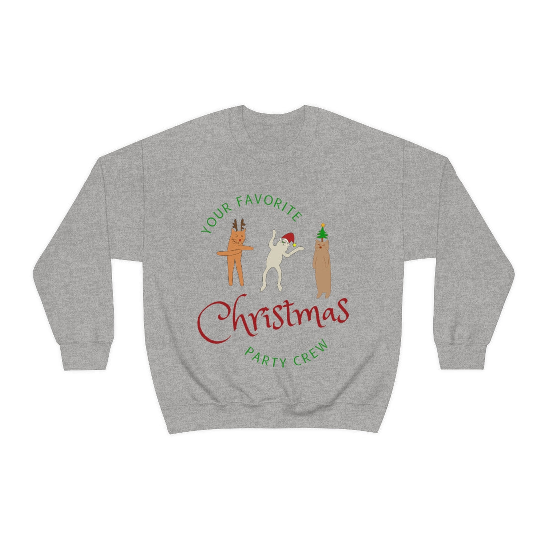 Party Crew Christmas Sweatshirt