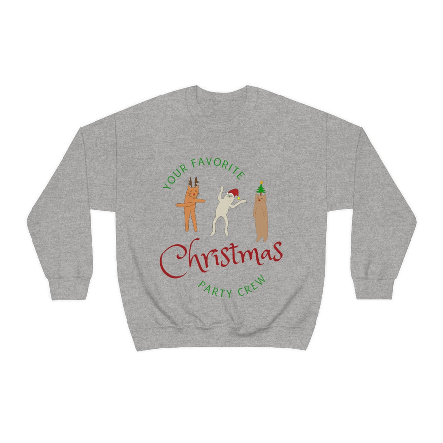 Party Crew Christmas Sweatshirt