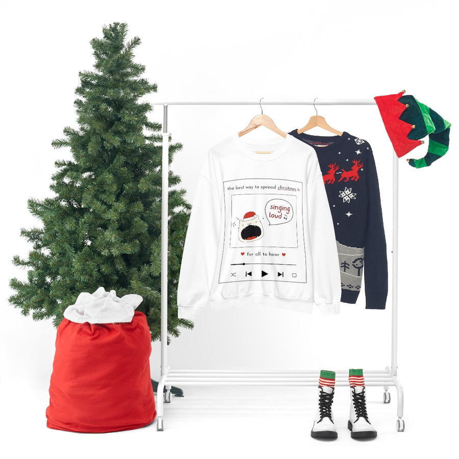 Singing Loud Christmas Sweatshirt