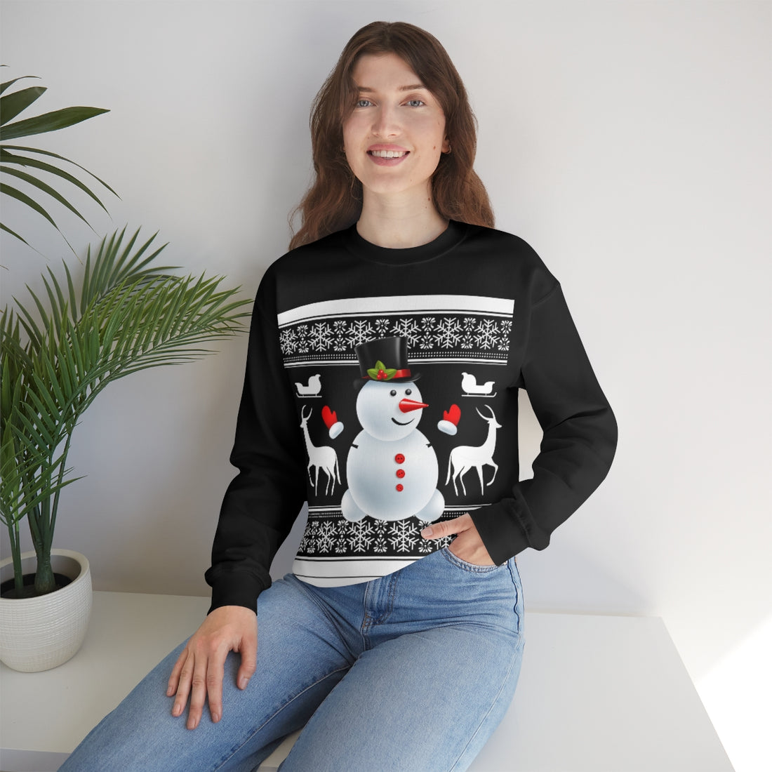 Snowman Sweatshirt - I