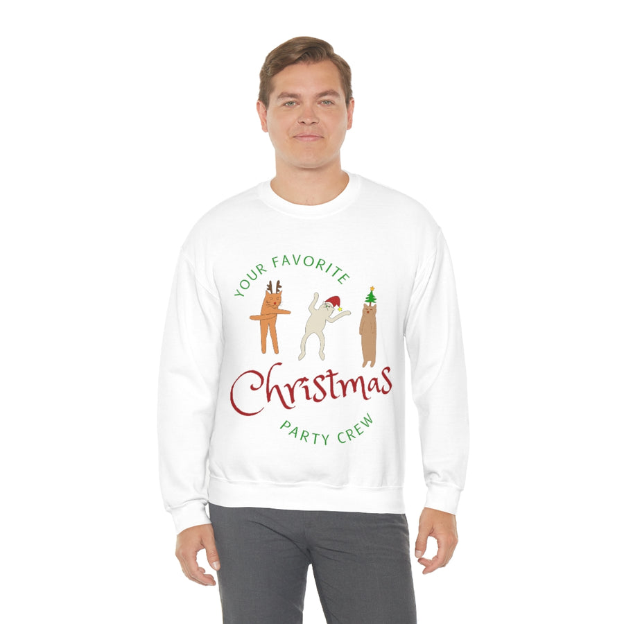 Party Crew Christmas Sweatshirt