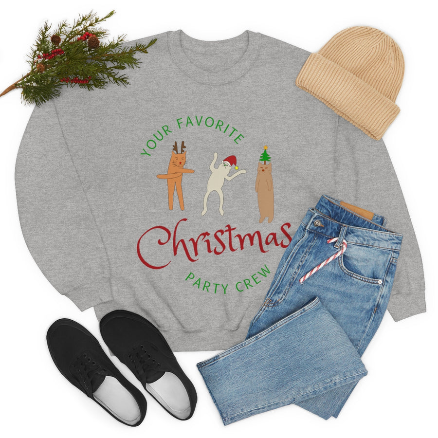 Party Crew Christmas Sweatshirt