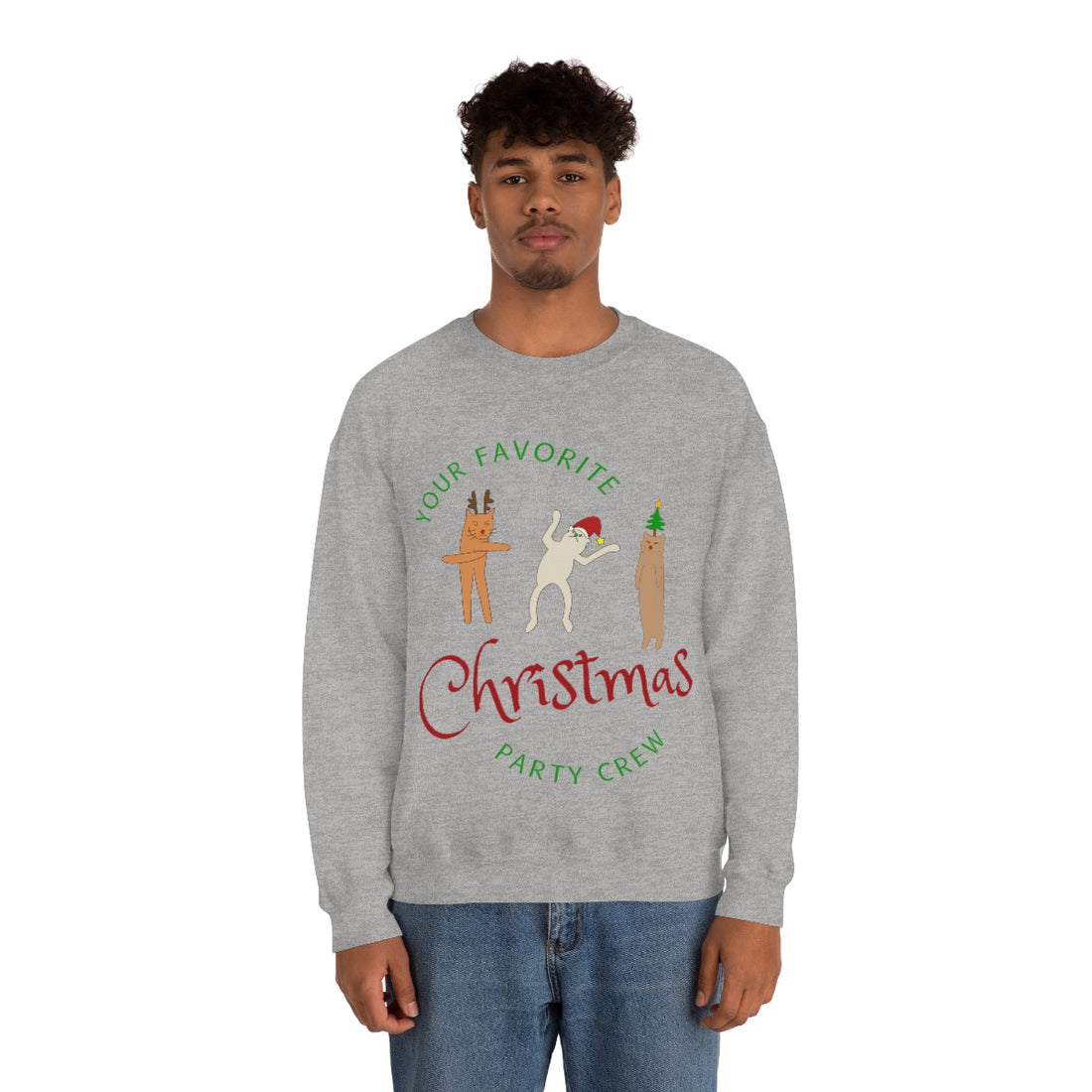 Party Crew Christmas Sweatshirt