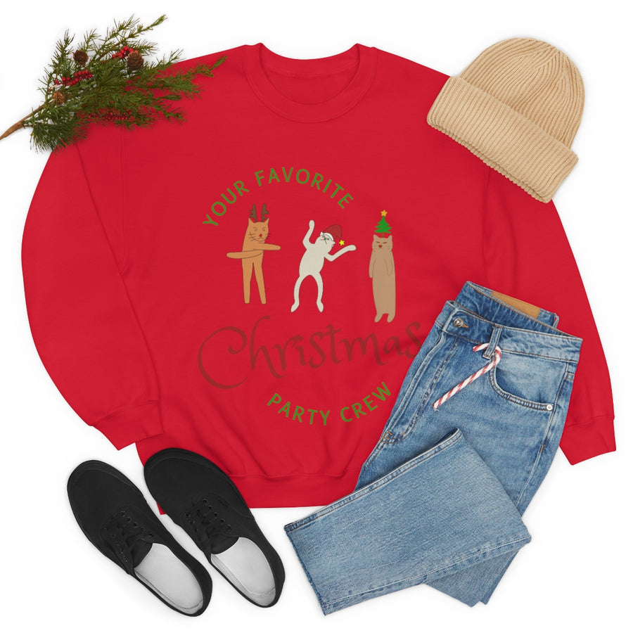 Party Crew Christmas Sweatshirt