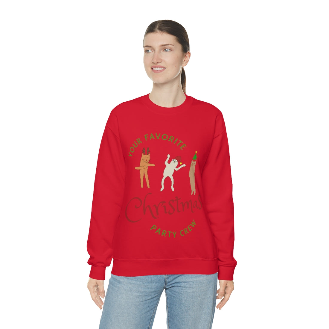 Party Crew Christmas Sweatshirt