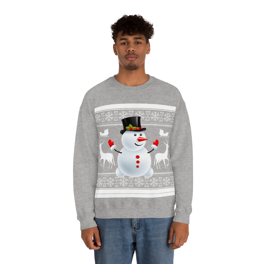 Snowman Sweatshirt - I