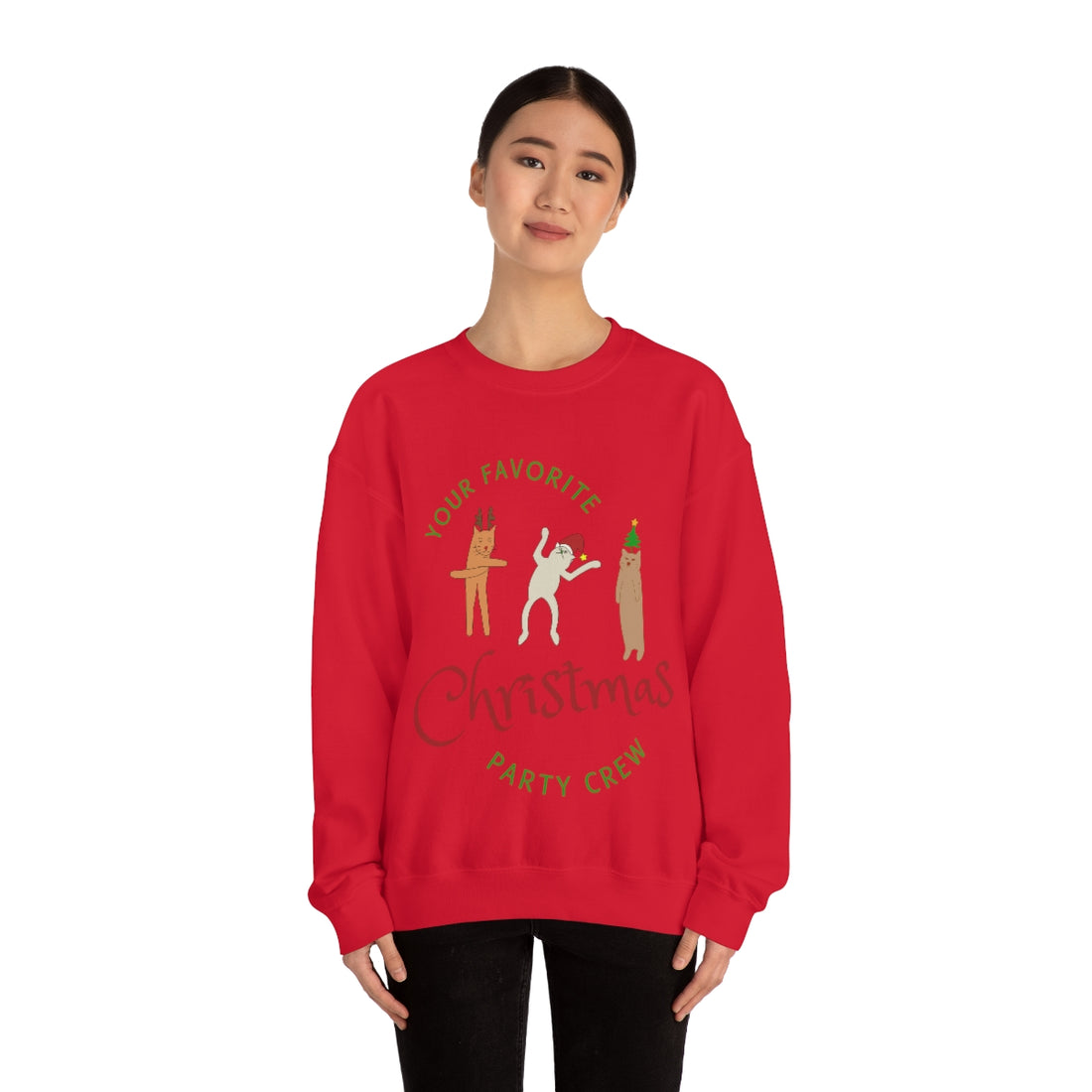 Party Crew Christmas Sweatshirt