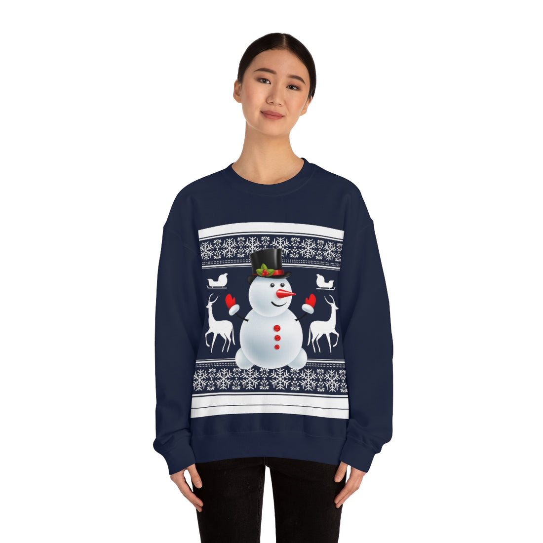 Snowman Sweatshirt - I