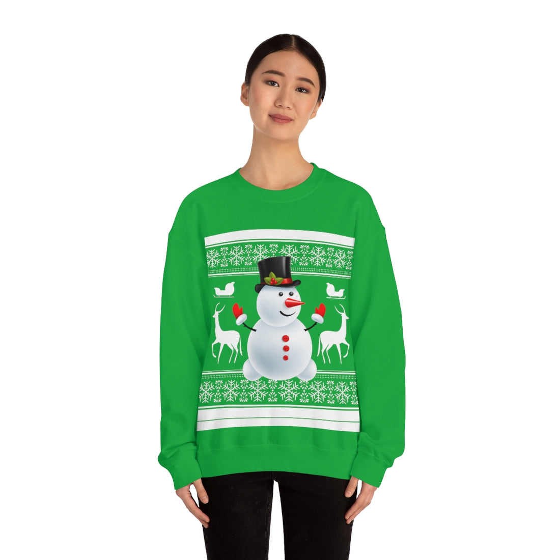 Snowman Sweatshirt - I