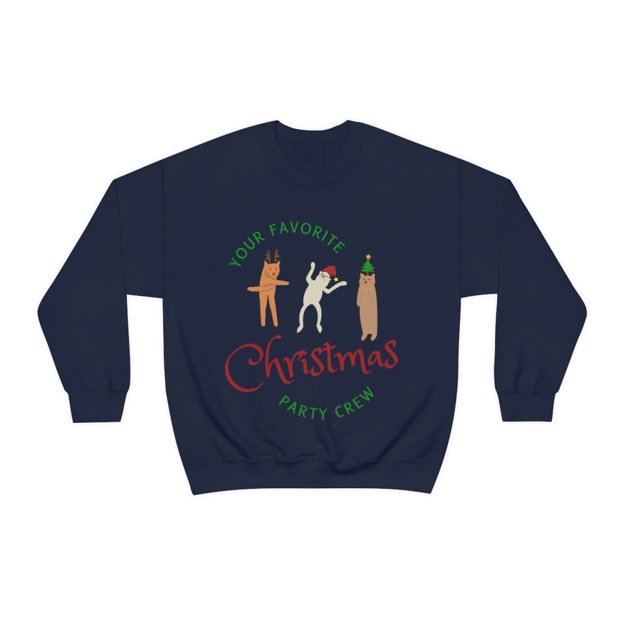 Party Crew Christmas Sweatshirt