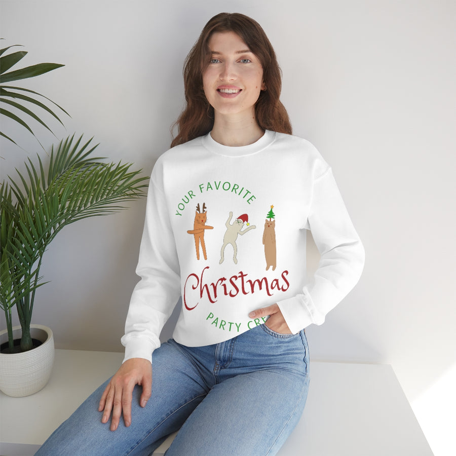 Party Crew Christmas Sweatshirt