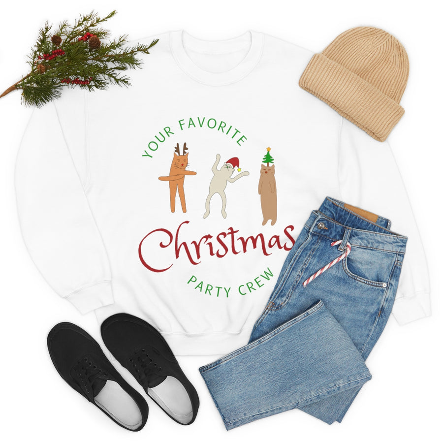 Party Crew Christmas Sweatshirt