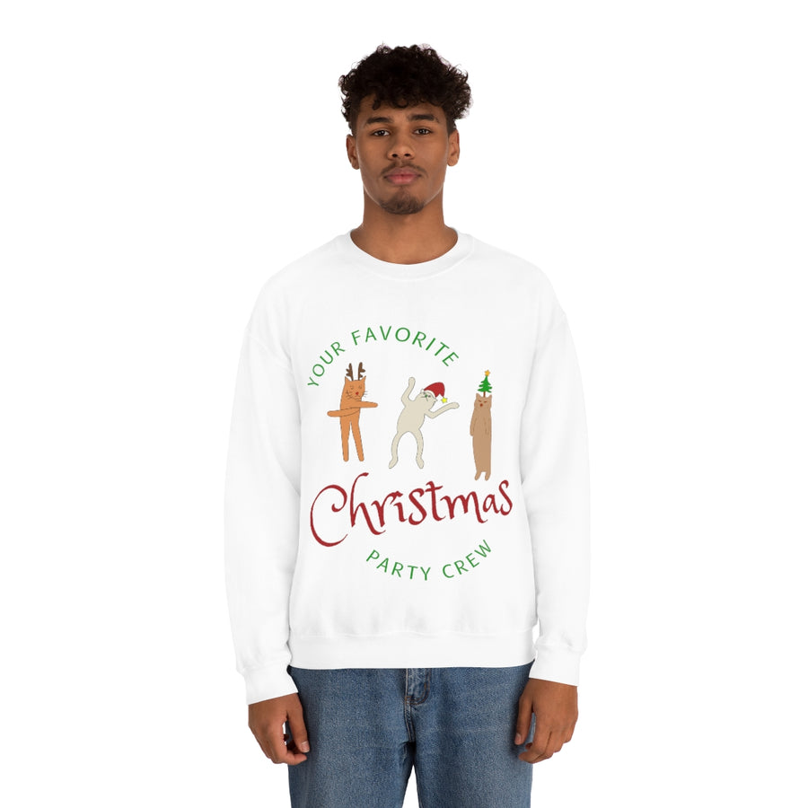 Party Crew Christmas Sweatshirt