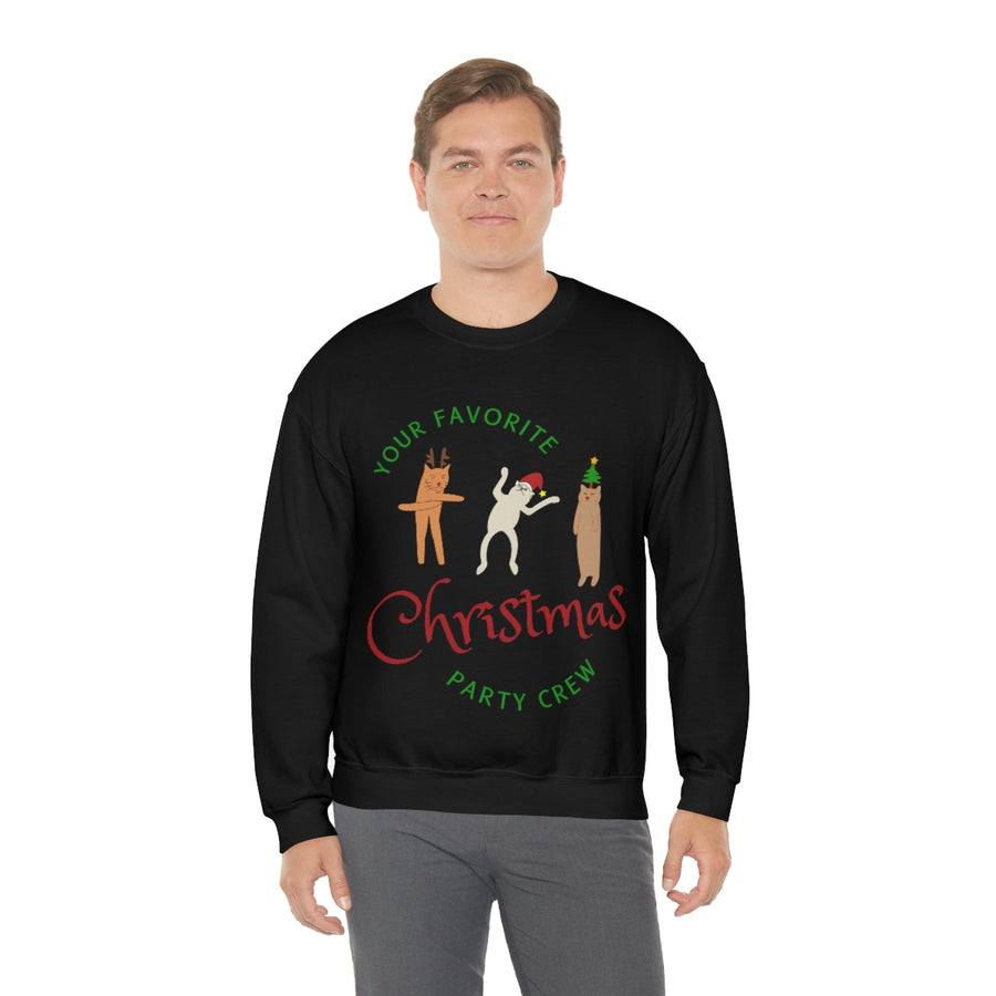 Party Crew Christmas Sweatshirt