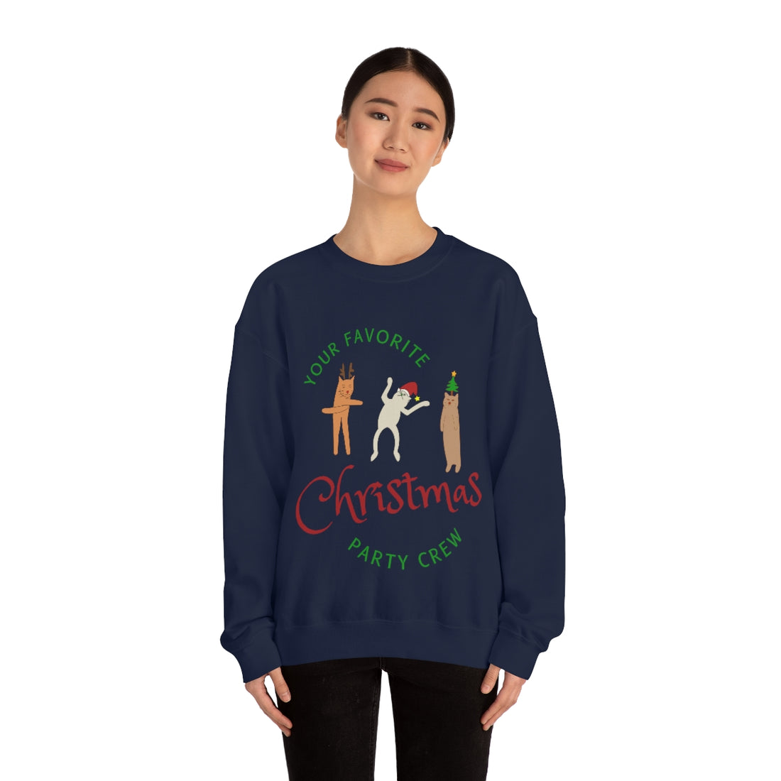 Party Crew Christmas Sweatshirt