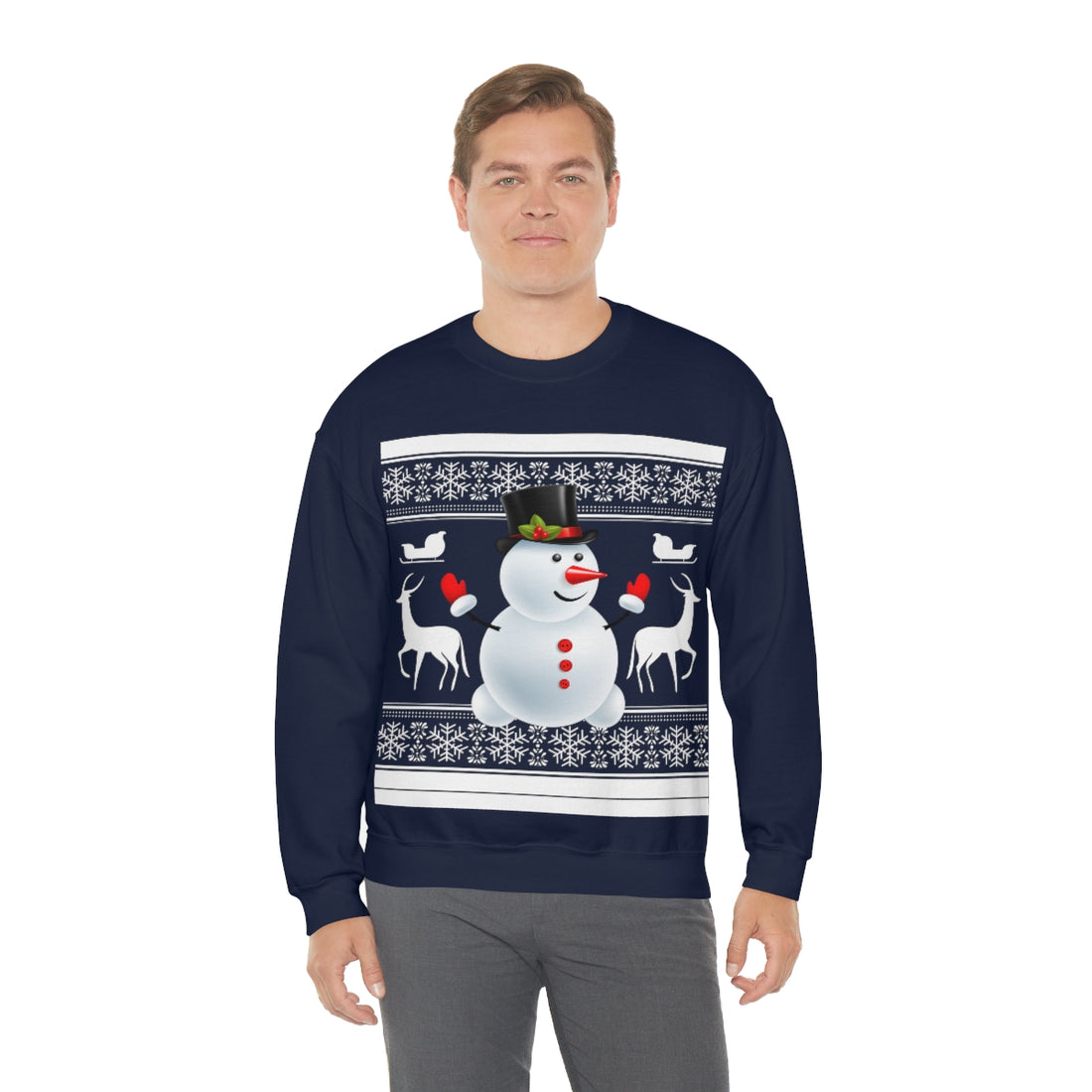 Snowman Sweatshirt - I