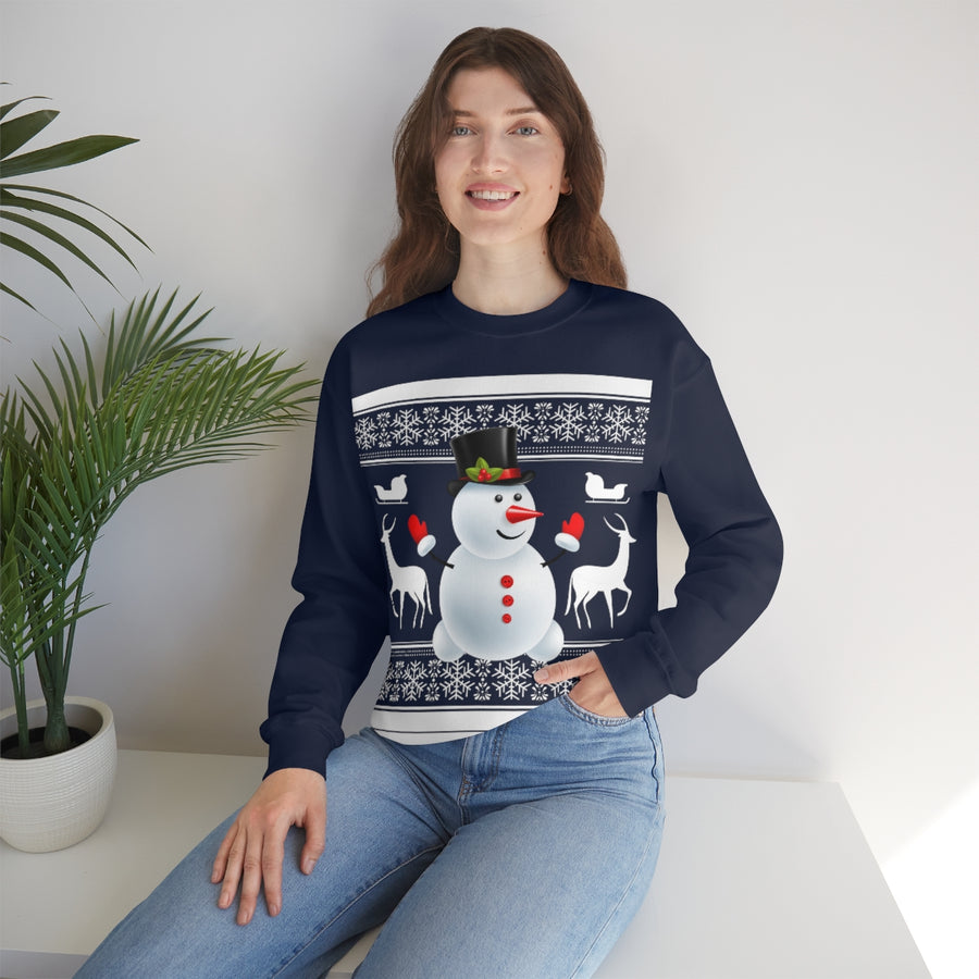 Snowman Sweatshirt - I