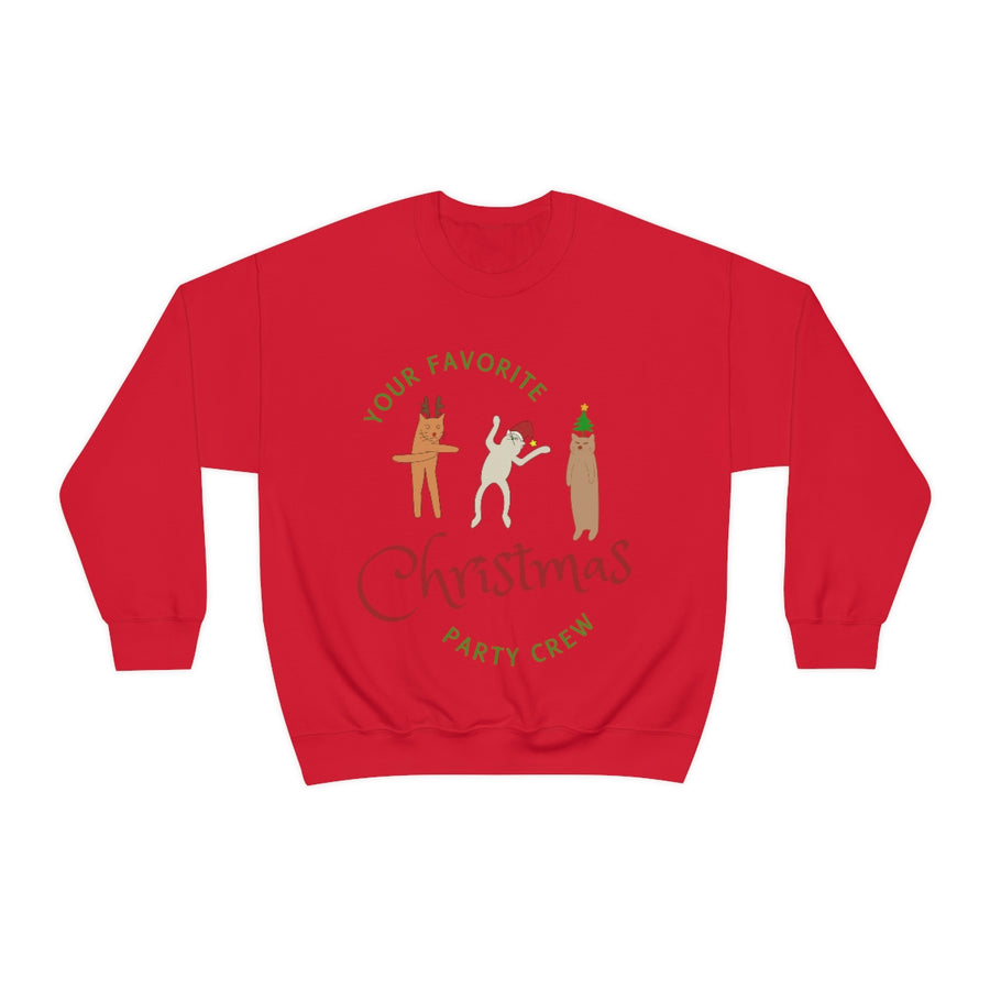 Party Crew Christmas Sweatshirt