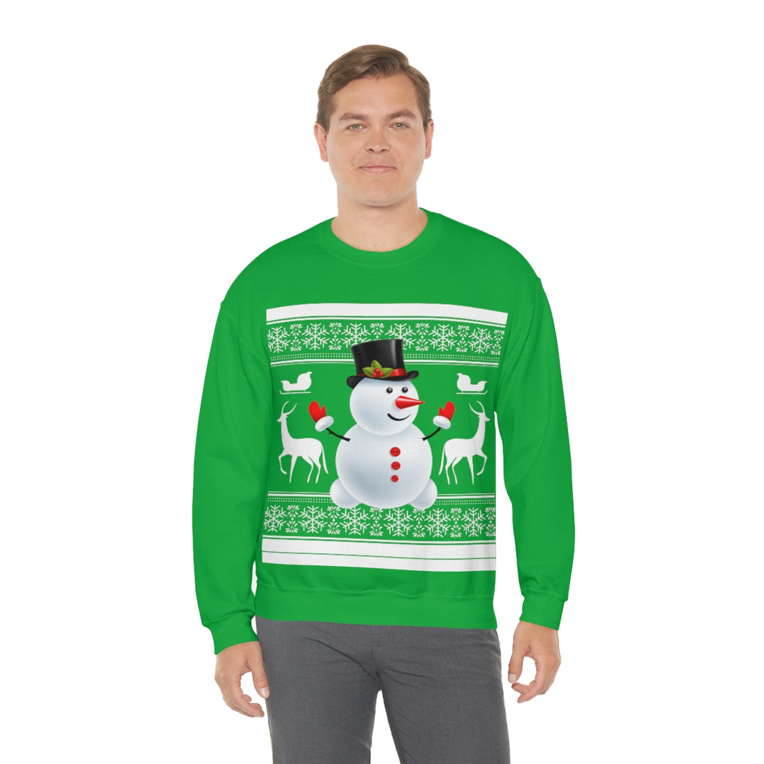 Snowman Sweatshirt - I