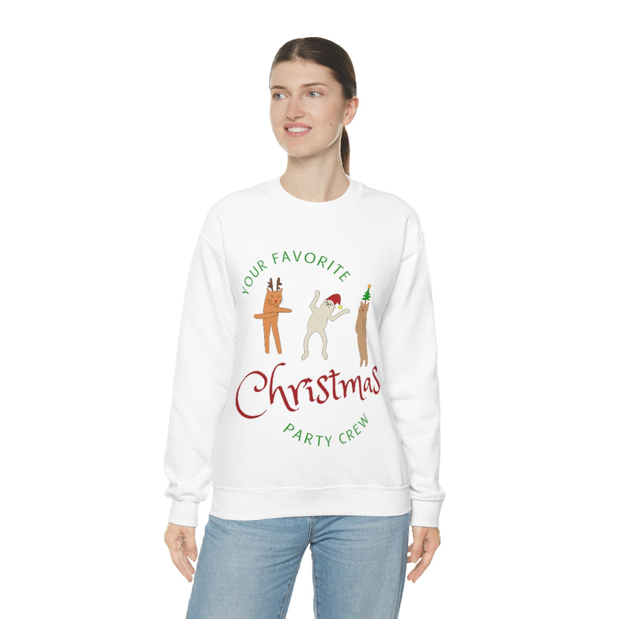 Party Crew Christmas Sweatshirt