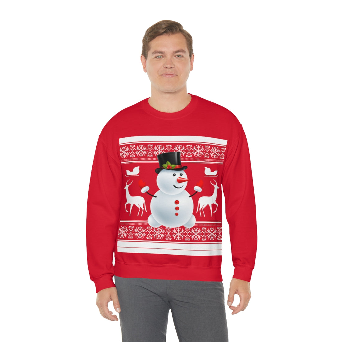 Snowman Sweatshirt - I