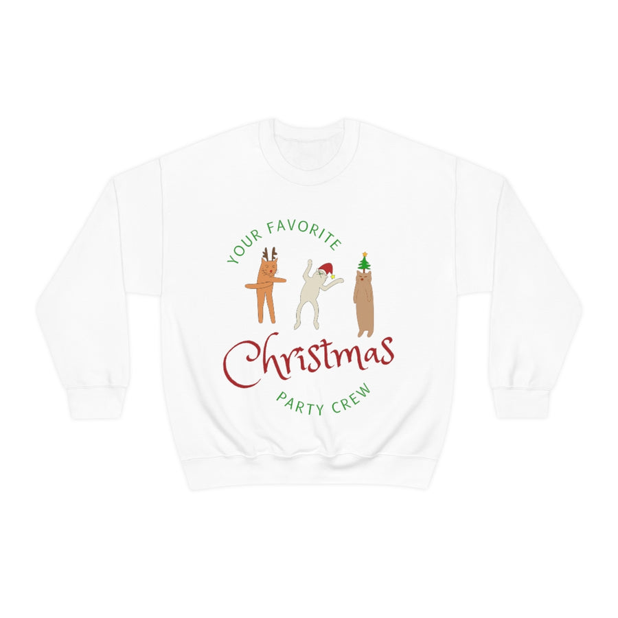 Party Crew Christmas Sweatshirt